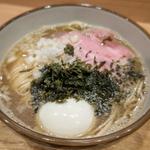 いりこ蕎麦＋出汁玉子