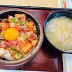 ランチ海鮮漬け丼