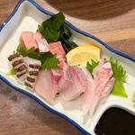 お造り盛り合わせ3種