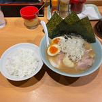 げんこつ味玉ラーメン　半ライス(めんや焔)