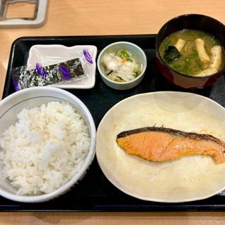 銀鮭朝定食