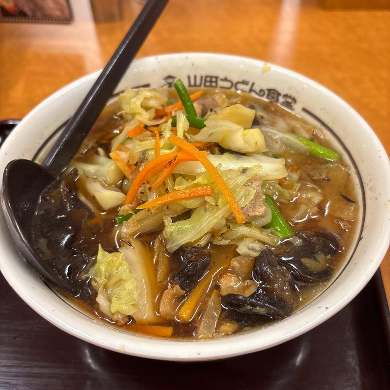 野菜の旨みたっぷりそば(山田うどん食堂 上尾小泉店 )
