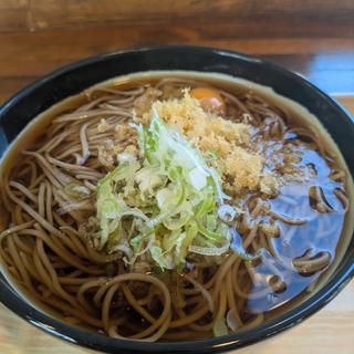 月見そば（温）(立喰そば一休)