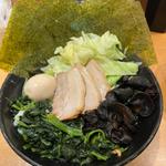 銀二郎　全のせ　キャベツ　キクラゲ　ホーレン草TP(銀家　戸塚店)