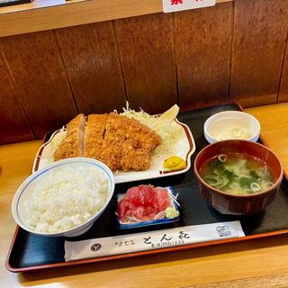 大ロースカツ定食(とん喜)