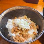 そぼろ丼(麺処 鳴神 （なるかみ）)