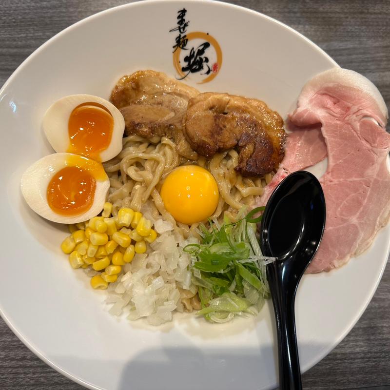 特製味噌まぜ麺(まぜ麺 堀)