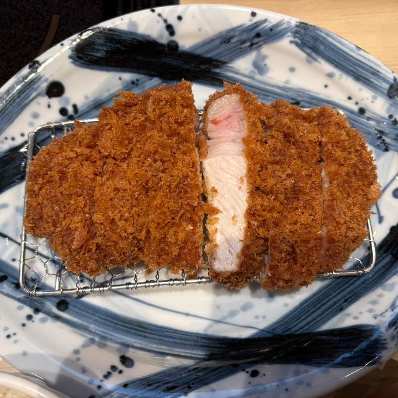 リブロースかつランチ(しゃぶしゃぶ温野菜 とんかつかつ慶 草加店)