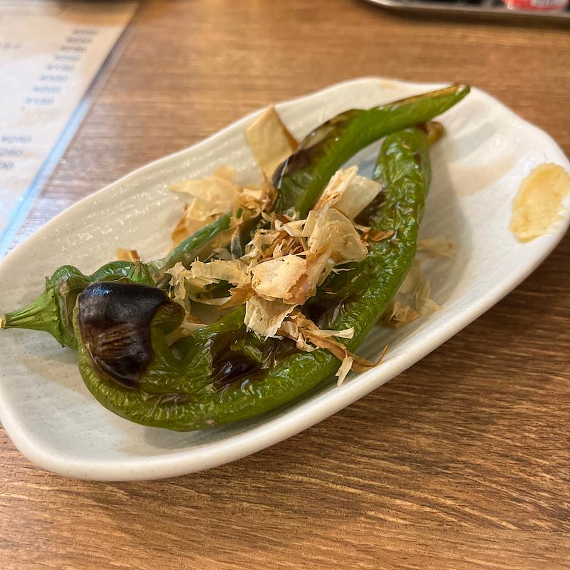 焼き万願寺(立ち飲みやみー)