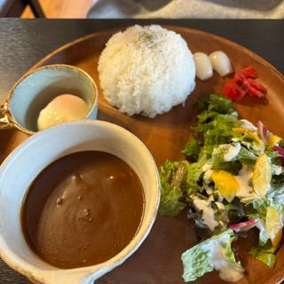 カレーセット(ヒマーリカフェ&ガイド)