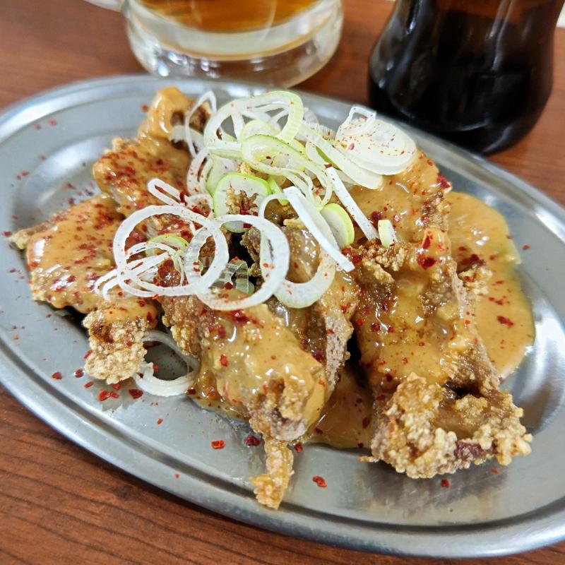 スタミナレバカラ(ハーフ)(大衆食堂2.0 とぽす)