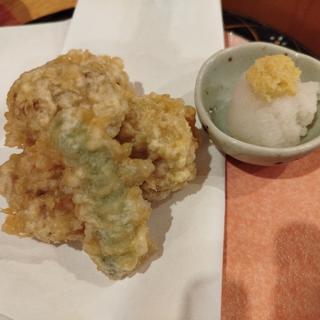 白子の天ぷら(釜飯と和食 旬)