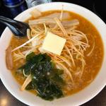 ネギみそラーメン 大盛 バター(ラーメン天棒)