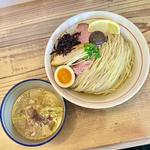 背脂煮干昆布水つけ麺 大(五弦屋)