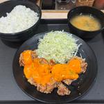 コチュマヨ唐揚げ定食(5個)