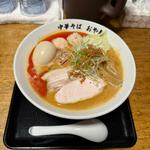 限定ラーメン赤辛(中華そば おや麺)