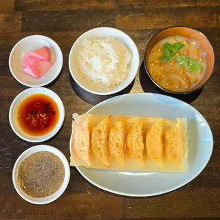 焼餃子6ヶ定食