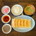 焼餃子6ヶ定食(野方餃子)