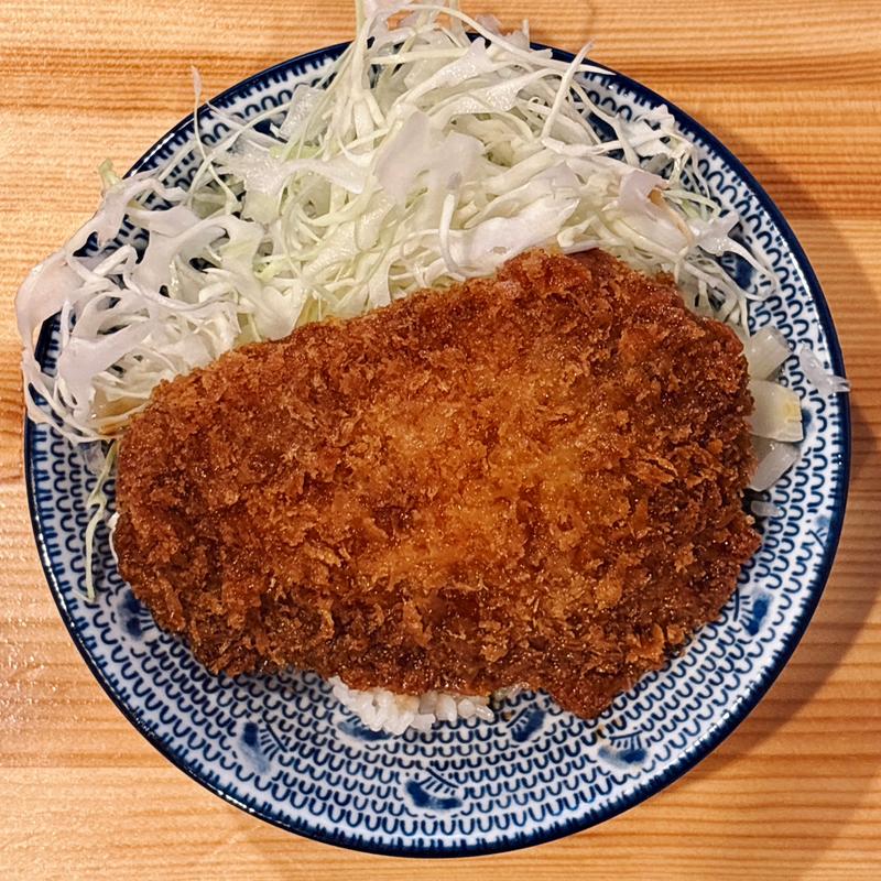 わらじカツ丼(ハーフ)(地鶏中華そばと炊き立て秩父おかん飯 トリコ食堂)