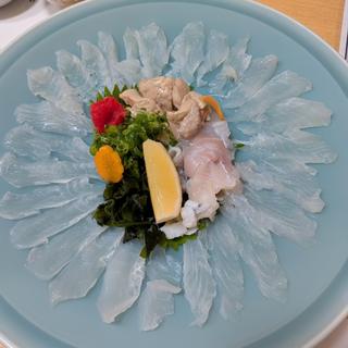 カワハギ薄造り(広起 )