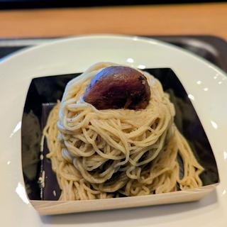 手しぼり栗のモンブラン(スターバックスコーヒー 下北沢店)