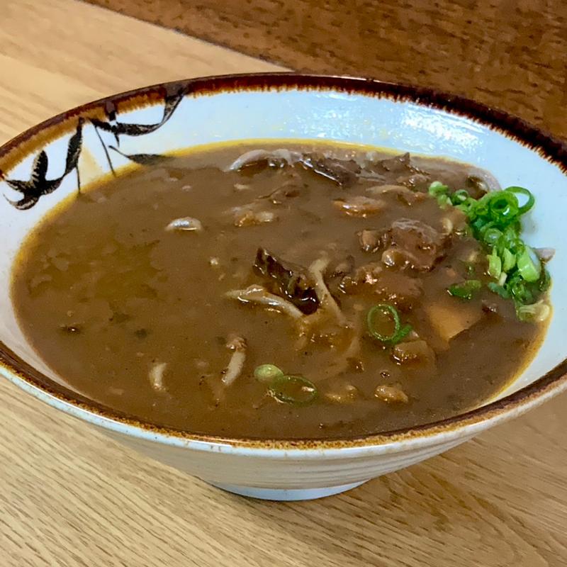 カレーそば(名代 駅前うどん)