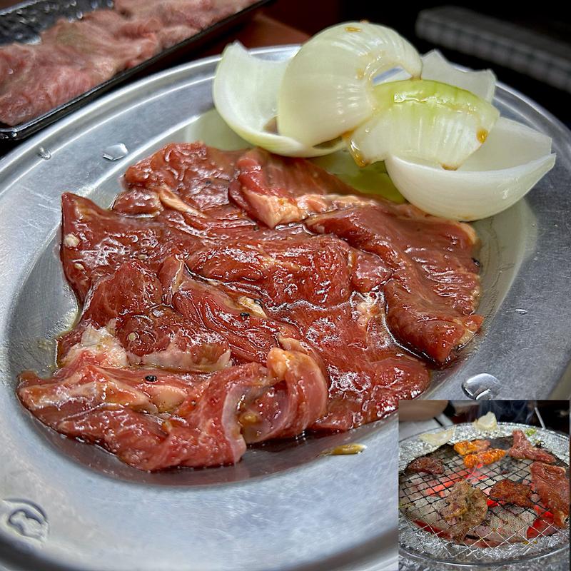 ジンギスカン 玉ネギ付(ホルモン焼肉　かど屋 )