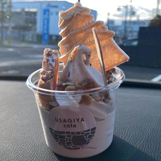 くるみそばソフト