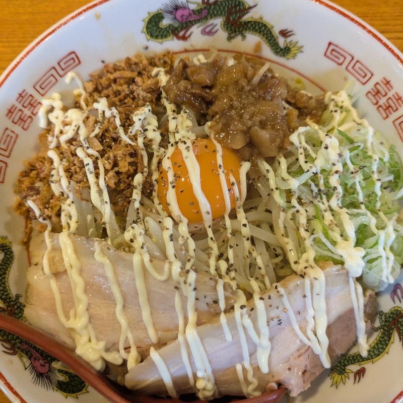 ちょっとジャンクなまぜそば(荘内麺場 九九七)