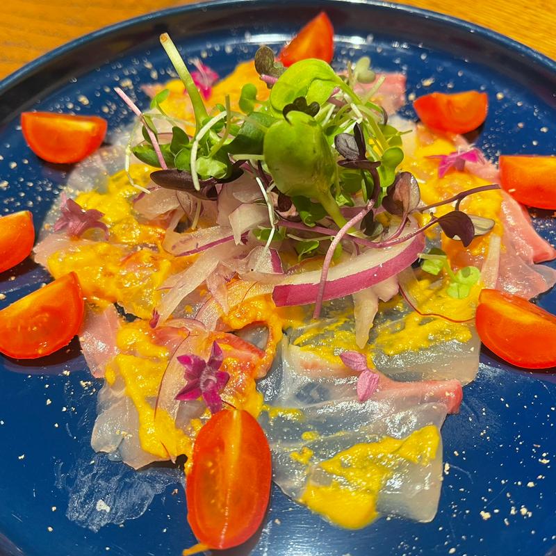 鮮魚のカルパッチョ(オイスターバー＆レストラン オストレア銀座コリドー通り店 Ostrea oyster bar & restaurant)