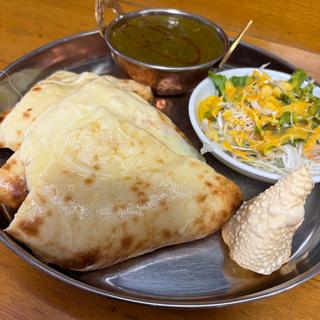 チーズナンセット(インドネパールダイニング ルチ)