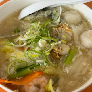 海鮮スープあんかけチャーハン