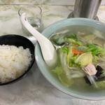 タンメン半ライス