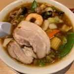 熟成醤油丸源五目そば