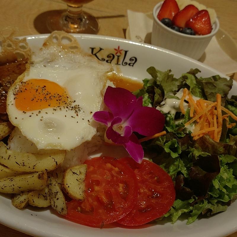 カイラ特製ロコモコ(カフェ・カイラ)