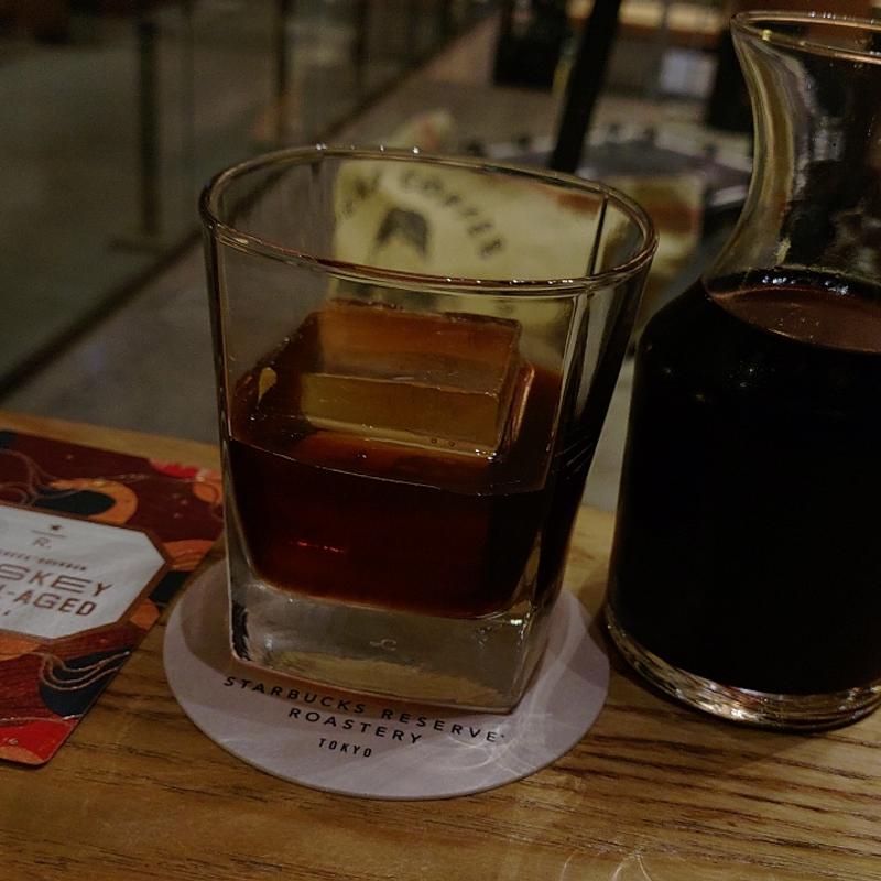 バレルエイジコールドブリューコールド(STARBUCKS RESERVE®️ROASTERY TOKYO)