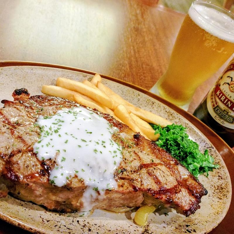 ワンポンドステーキ(ロイヤルホスト曳舟店)