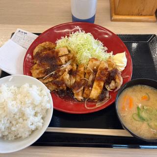 トンテキ定食(かつや　熊本浜線バイパス店)