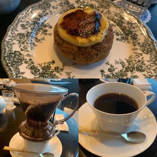 ブリュレシュークリーム&コーヒー(MAISON CLASSIC SALON)