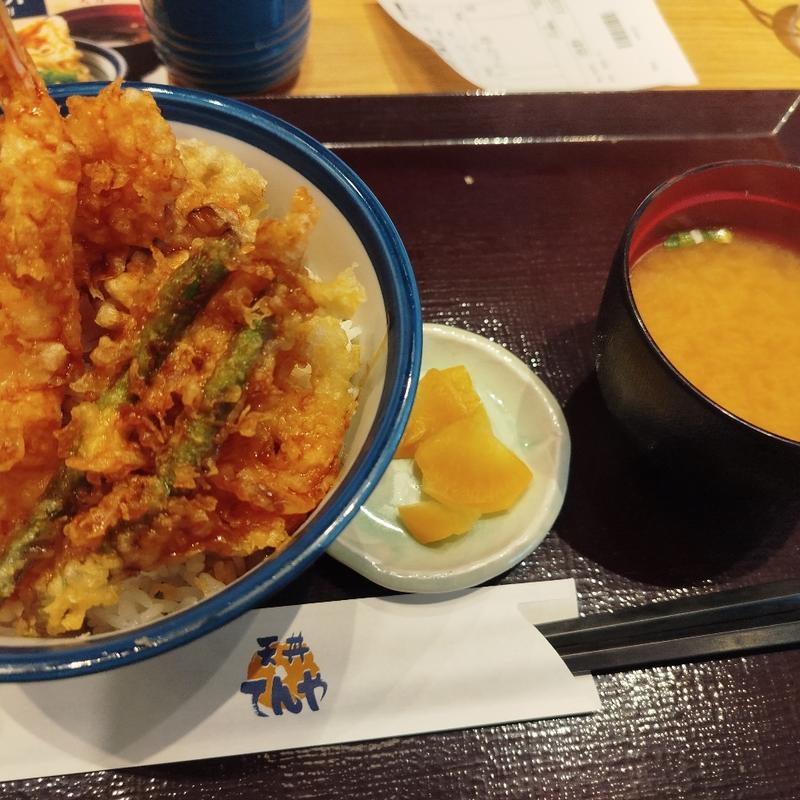 オールスター天丼(天丼てんや 曙橋店)