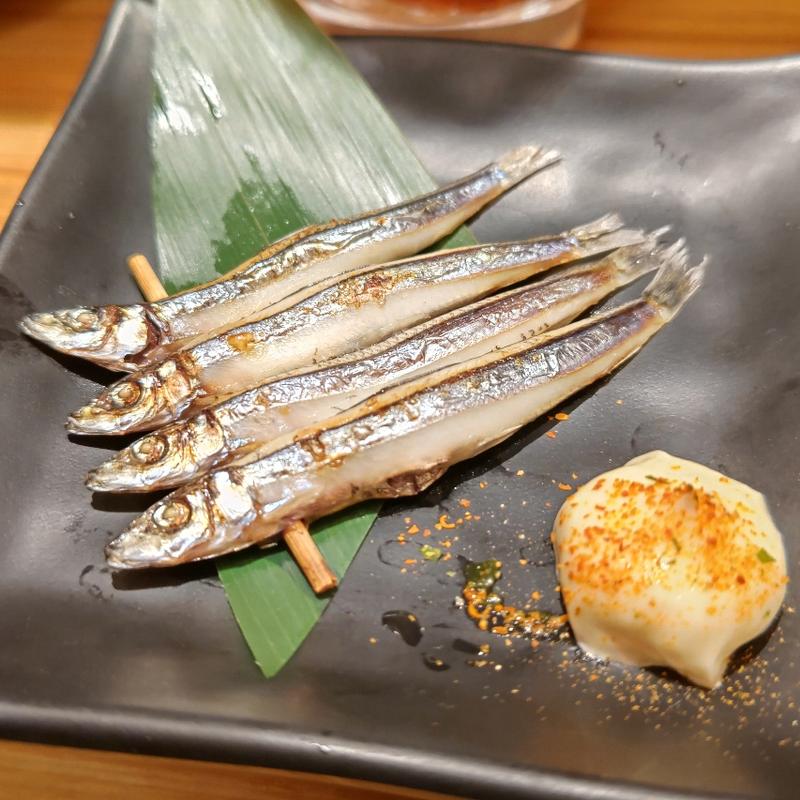 きびなご炙り焼き(江戸前横丁 横浜ポルタ店)