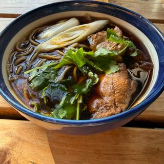 鴨煮込みそば(せきれい橋 川上庵 )