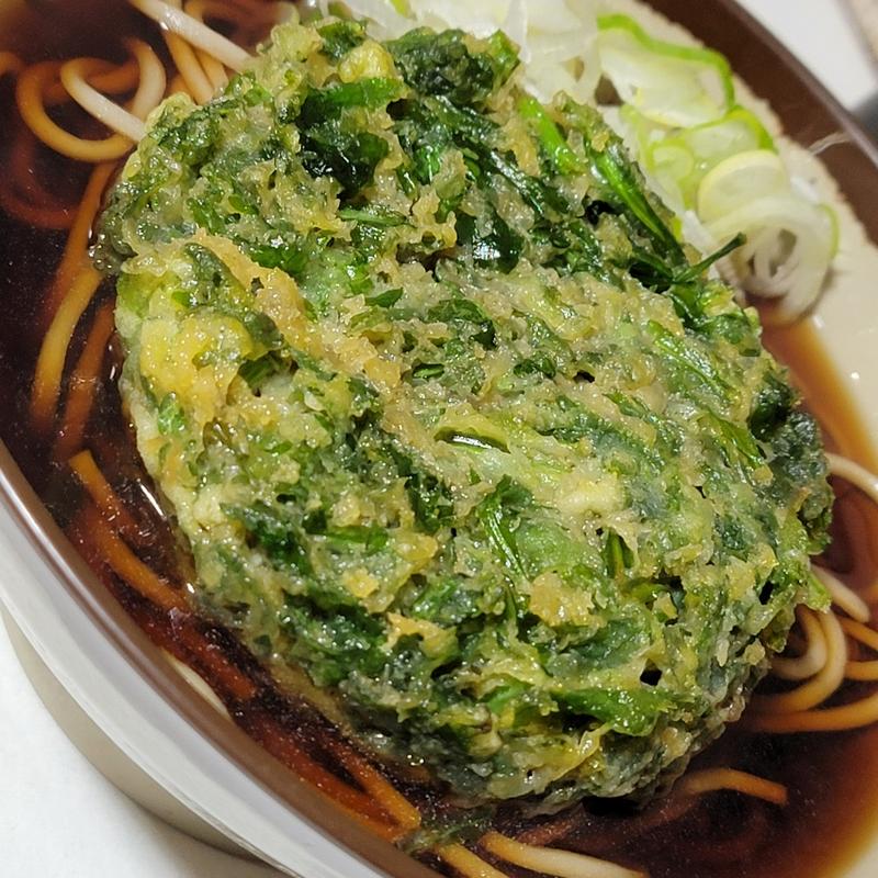 春菊天そば(百万石)