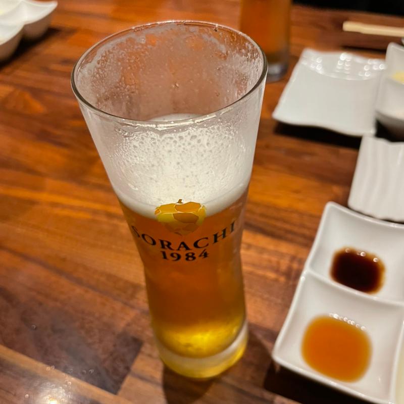 生ビール(串 ポロ衛門 名古屋)