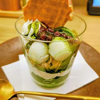 宇治抹茶パフェ(ショート)