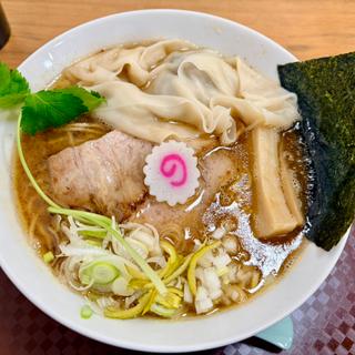 ラーメン＋ワンタン(らーめん理庵)