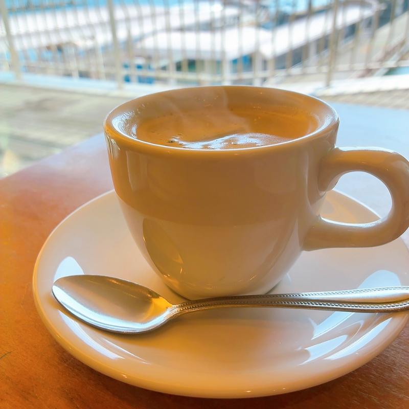 ホットコーヒー（ランチ）(喫茶かもめモカ)