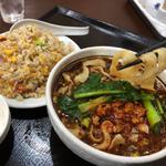 刀削麺飯セット