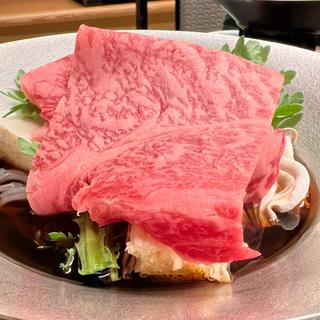 和牛すき焼き(四季亭)