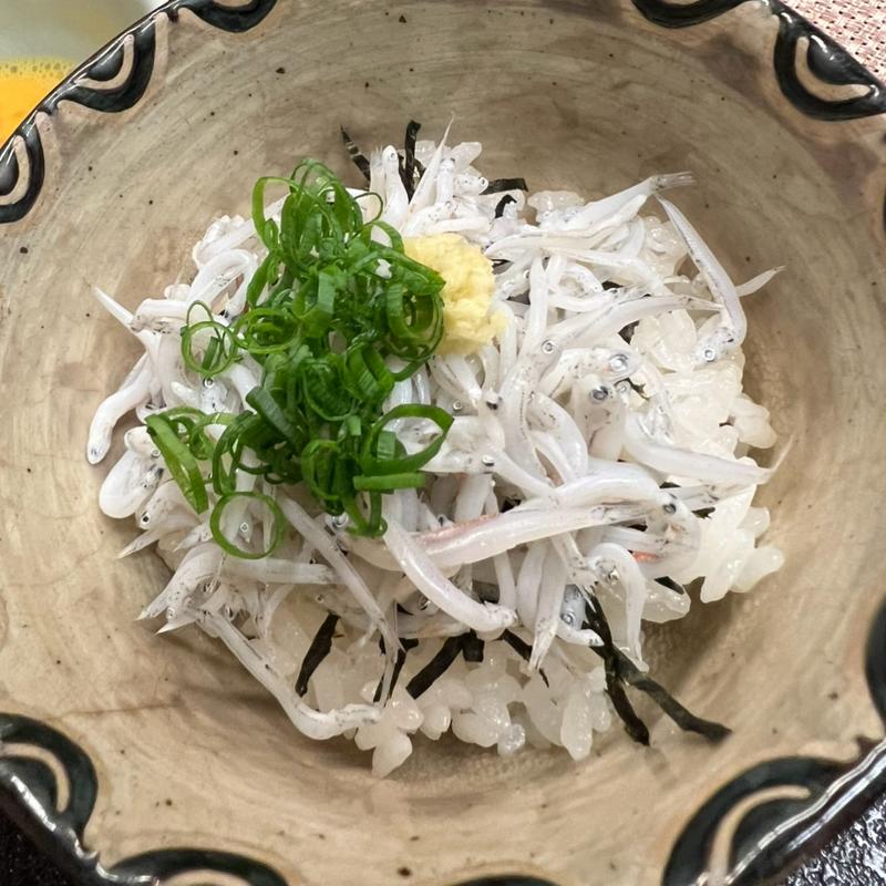 しらすご飯(四季亭)